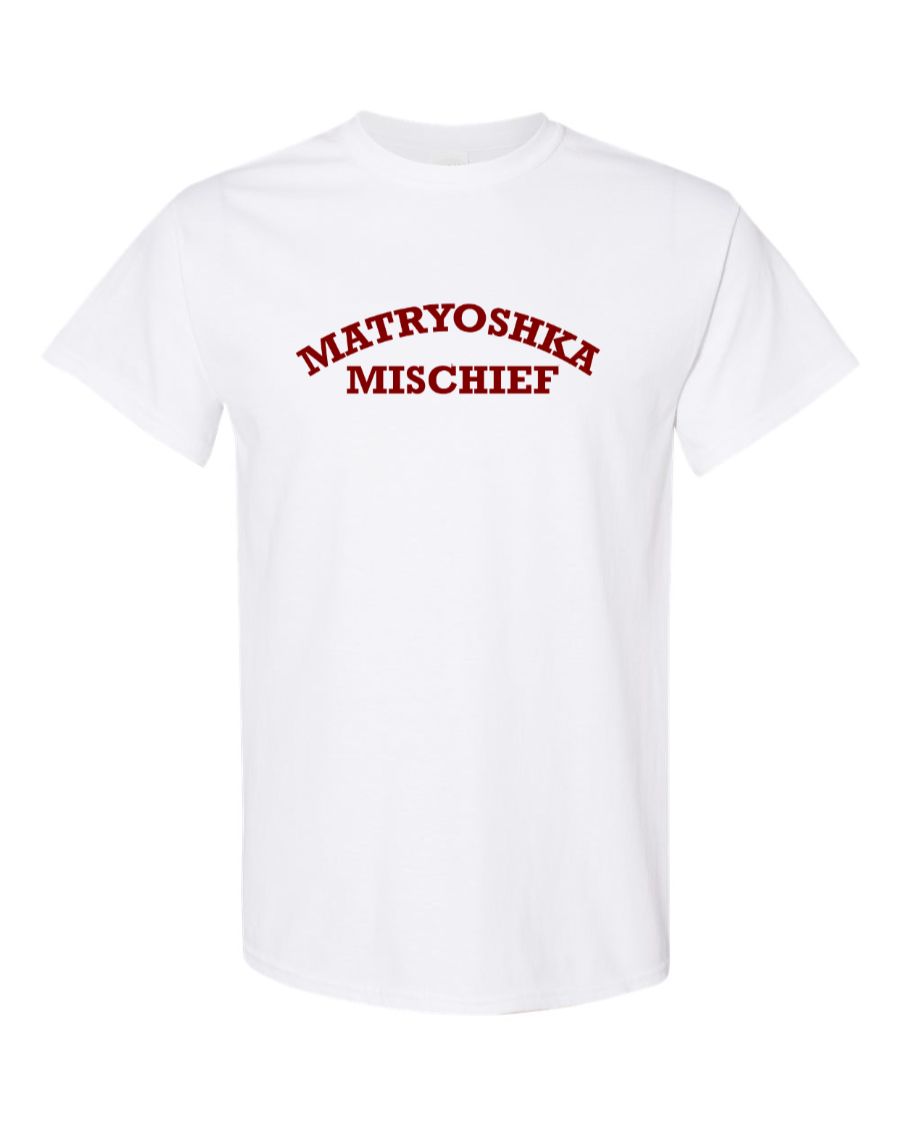 LOGO MATRYOSHKA MISCHIEF LOGO RED